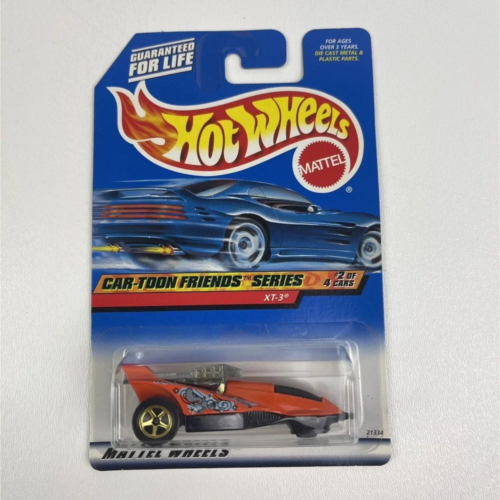 Hot Wheels 1999 Car Toon Friends Series 2 OF 4 XT 3 Orange
